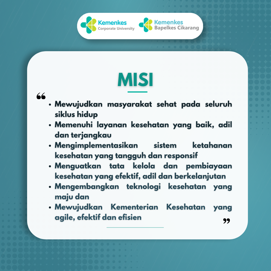 Misi Bapelkes Cikarang